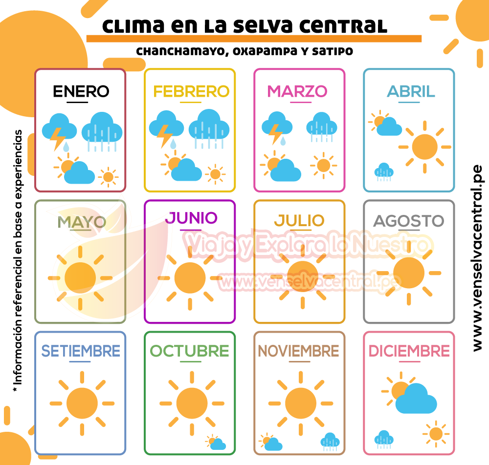 Temporada de lluvias en la Selva Central: Todo lo que debes saber epoca de lluvias1